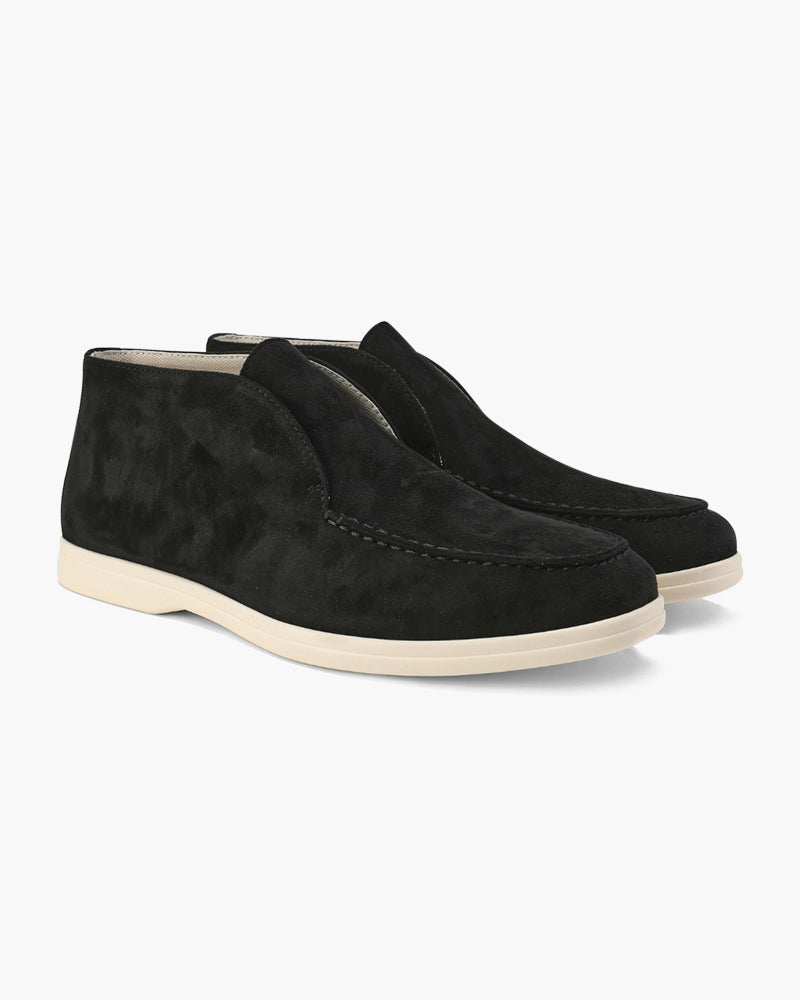 Stivo Hoge Loafers van Suède - STIVO